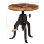 Side table made of recycled wood and cast iron 45x(45-62) cm by vidaXL, Side tables - Ref: Foro24-247588, Price: 168,00 €, Di...
