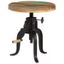 Side table made of recycled wood and cast iron 45x(45-62) cm by vidaXL, Side tables - Ref: Foro24-247588, Price: 163,79 €, Di...