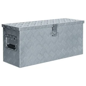 Aluminiumbox 76,5x26,5x33 cm cm silber von vidaXL, Werkzeugkästen - Ref: Foro24-142938, Preis: 162,37 €, Rabatt: %