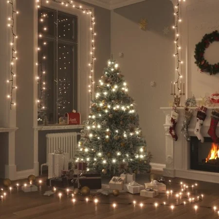 Strip lights with 1000 LEDs 100 m 8 light effects IP44 warm white by vidaXL, Christmas lights - Ref: Foro24-50696, Price: 68,...
