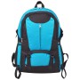 Mochila de senderismo 40 L negra y azul