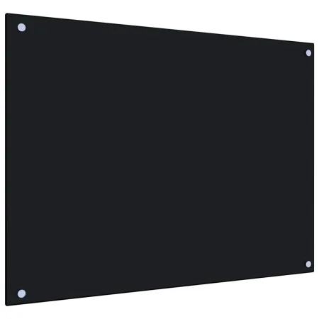 Küchenspritzschutz aus schwarzem Hartglas 80x60 cm von vidaXL, Küchengeräte und Utensilien - Ref: Foro24-249486, Preis: 52,55...