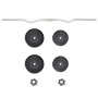 Curl Bar 30Kg by vidaXL, free weight - Ref: Foro24-90373, Price: 78,14 €, Discount: %