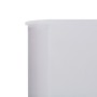 Beach windbreaker with 3 fabric panels 400x120 cm white by vidaXL, Umbrellas - Ref: Foro24-44539, Price: 36,99 €, Discount: %