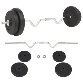 30 kg weight set by vidaXL, free weight - Ref: Foro24-91399, Price: 79,71 €, Discount: %