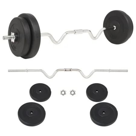 30 kg weight set by vidaXL, free weight - Ref: Foro24-91399, Price: 79,69 €, Discount: %