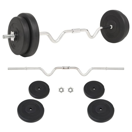 Gewichtssatz 30 kg von vidaXL, freies Gewicht - Ref: Foro24-91399, Preis: 81,55 €, Rabatt: %
