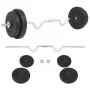30 kg weight set by vidaXL, free weight - Ref: Foro24-91399, Price: 79,69 €, Discount: %