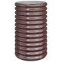 Brown powder coated steel planter 40x40x68cm by vidaXL, Pots and planters - Ref: Foro24-318850, Price: 30,60 €, Discount: %