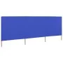 3-panel beach windbreaker in sky blue fabric 400x120 cm by vidaXL, Umbrellas - Ref: Foro24-47147, Price: 42,94 €, Discount: %