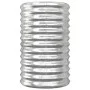 Pflanzgefäß aus silber pulverbeschichtetem Stahl, 40 x 40 x 68 cm von vidaXL, Töpfe und Pflanzgefäße - Ref: Foro24-318852, Pr...