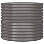 Gray powder coated steel planter 80x80x68 cm by vidaXL, Pots and planters - Ref: Foro24-318859, Price: 65,40 €, Discount: %