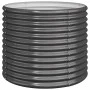 Steel planter with anthracite powder coating 80x80x68 cm by vidaXL, Pots and planters - Ref: Foro24-318861, Price: 67,65 €, D...