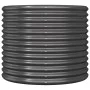 Steel planter with anthracite powder coating 80x80x68 cm by vidaXL, Pots and planters - Ref: Foro24-318861, Price: 67,65 €, D...