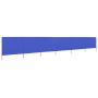 6-panel beach windbreaker in sky blue fabric 800x120 cm by vidaXL, Umbrellas - Ref: Foro24-47179, Price: 74,50 €, Discount: %