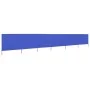 6-panel beach windbreaker in sky blue fabric 800x120 cm by vidaXL, Umbrellas - Ref: Foro24-47179, Price: 72,99 €, Discount: %