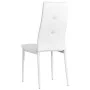 Dining chairs 4 units white synthetic leather by vidaXL, dining chairs - Ref: Foro24-246190, Price: 168,87 €, Discount: %