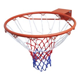 Canasta de baloncesto con red naranja 45 cm