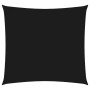 Toldo de vela cuadrado tela Oxford negro 4,5x4,5 m