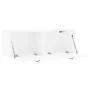 Armario de pared madera ingeniería blanco brillo 100x36,5x35 cm de vidaXL, Taquillas y armarios de almacenamiento - Ref: Foro...