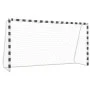 Fußballtor aus weißem und schwarzem Metall 300x160x90 cm von vidaXL, Fußballtore - Ref: Foro24-91953, Preis: 131,36 €, Rabatt: %