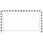 Fußballtor aus weißem und schwarzem Metall 300x160x90 cm von vidaXL, Fußballtore - Ref: Foro24-91953, Preis: 131,36 €, Rabatt: %