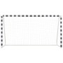 Fußballtor aus weißem und schwarzem Metall 300x160x90 cm von vidaXL, Fußballtore - Ref: Foro24-91953, Preis: 131,58 €, Rabatt: %