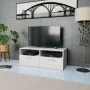 Weißer TV-Schrank aus Holzwerkstoff, 95 x 35 x 36 cm von vidaXL, TV-Möbel - Ref: Foro24-244867, Preis: 70,85 €, Rabatt: %