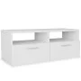 Weißer TV-Schrank aus Holzwerkstoff, 95 x 35 x 36 cm von vidaXL, TV-Möbel - Ref: Foro24-244867, Preis: 70,85 €, Rabatt: %