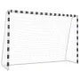 Schwarz-weißes Fußballtor aus Metall, 300 x 200 x 90 cm von vidaXL, Fußballtore - Ref: Foro24-91954, Preis: 139,19 €, Rabatt: %