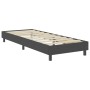 Box Spring bed frame gray fabric 100x200 cm by vidaXL, Beds and slatted bases - Ref: Foro24-287454, Price: 109,63 €, Discount: %