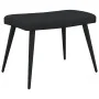 Relaxsessel mit Fußstütze aus schwarzem Stoff von vidaXL, Sessel - Ref: Foro24-327958, Preis: 118,43 €, Rabatt: %