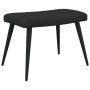 Relaxsessel mit Fußstütze aus schwarzem Stoff von vidaXL, Sessel - Ref: Foro24-327958, Preis: 120,29 €, Rabatt: %
