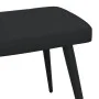 Relaxsessel mit Fußstütze aus schwarzem Stoff von vidaXL, Sessel - Ref: Foro24-327958, Preis: 118,43 €, Rabatt: %