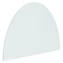 Glasplatte für halbrunden Kamin 800x600 mm von vidaXL, Glas - Ref: Foro24-324116, Preis: 56,45 €, Rabatt: %