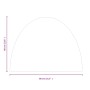 Glasplatte für halbrunden Kamin 800x600 mm von vidaXL, Glas - Ref: Foro24-324116, Preis: 56,45 €, Rabatt: %