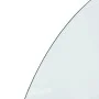 Glasplatte für halbrunden Kamin 1000x500 mm von vidaXL, Glas - Ref: Foro24-324117, Preis: 46,73 €, Rabatt: %