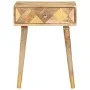 Nachttisch aus massivem Mangoholz, 43 x 30 x 58 cm von vidaXL, Nachttische - Ref: Foro24-285857, Preis: 80,67 €, Rabatt: %