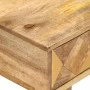 Nachttisch aus massivem Mangoholz, 43 x 30 x 58 cm von vidaXL, Nachttische - Ref: Foro24-285857, Preis: 80,67 €, Rabatt: %