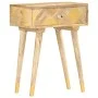 Mesita de noche de madera maciza de mango 43x30x58 cm de vidaXL, Mesitas de noche - Ref: Foro24-285857, Precio: 80,65 €, Desc...