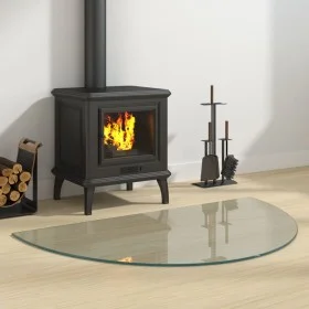 Glasplatte für halbrunden Kamin 1000x600 mm von vidaXL, Glas - Ref: Foro24-324118, Preis: 47,20 €, Rabatt: %