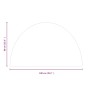 Glasplatte für halbrunden Kamin 1000x600 mm von vidaXL, Glas - Ref: Foro24-324118, Preis: 48,61 €, Rabatt: %