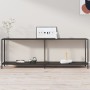 Schwarzer Konsolentisch aus gehärtetem Glas, 220 x 35 x 75,5 cm von vidaXL, Seitentische - Ref: Foro24-331711, Preis: 137,30 ...