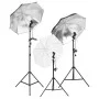 Studio lighting set with tripods and umbrellas by vidaXL, Flashes and studio lighting - Ref: Foro24-190233, Price: 102,63 €, ...