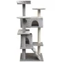 Cat scratching post with sisal scratching post 125 cm gray by vidaXL, Cat furniture - Ref: Foro24-170475, Price: 89,36 €, Dis...