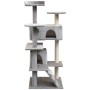 Katzenkratzbaum mit Sisalkratzbaum 125 cm grau von vidaXL, Katzenmöbel - Ref: Foro24-170475, Preis: 91,02 €, Rabatt: %