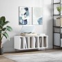Glänzend weißer Sperrholz-Disc-Schrank 100x38x48 cm von vidaXL, CD- und DVD-Speicher - Ref: Foro24-831750, Preis: 75,77 €, Ra...