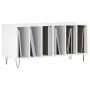 Glänzend weißer Sperrholz-Disc-Schrank 100x38x48 cm von vidaXL, CD- und DVD-Speicher - Ref: Foro24-831750, Preis: 74,91 €, Ra...