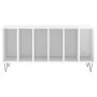 Glänzend weißer Sperrholz-Disc-Schrank 100x38x48 cm von vidaXL, CD- und DVD-Speicher - Ref: Foro24-831750, Preis: 74,91 €, Ra...