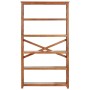 Estantería de madera maciza acacia acabado miel 100x30x180 cm de vidaXL, Librerías y estanterías - Ref: Foro24-289626, Precio...